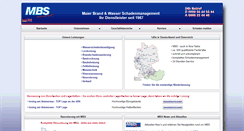 Desktop Screenshot of mbs-service.de