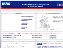 Tablet Screenshot of mbs-service.de